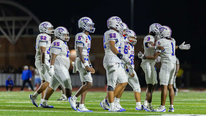 King in a 42-28 win against Summer Creek on October 9, 2025.