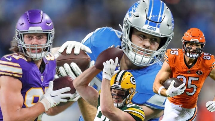 NFC North tight ends. NFC North tight ends.