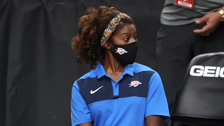 Vanessa Brooks trabajó con el Oklahoma City Thunder 