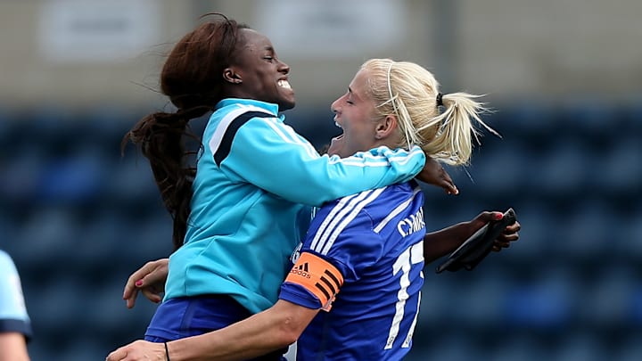 Eni Aluko and Katie Chapman have been inducted into the WSL Hall of Fame