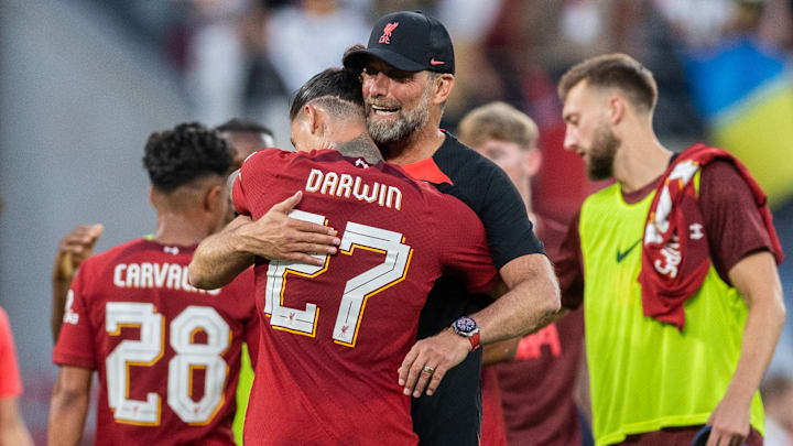 Klopp was ecstatic with Nunez's performance Klopp was ecstatic with Nunez's performance