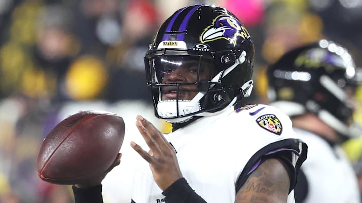 Baltimore Ravens quarterback Lamar Jackson