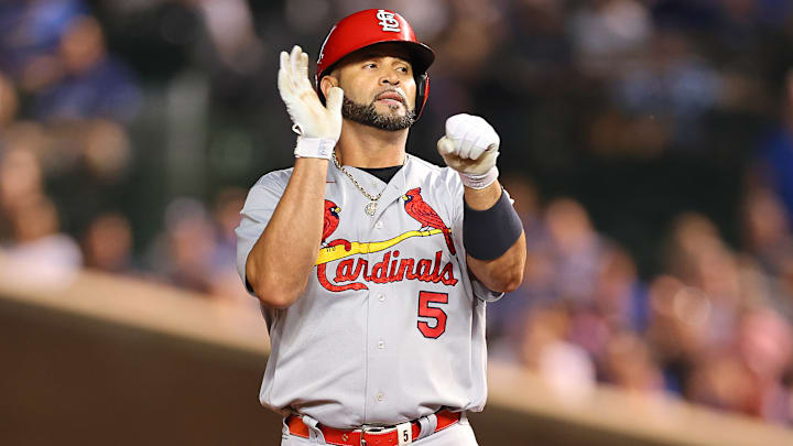 Pujols tiene 7 jonrones en el mes de agosto