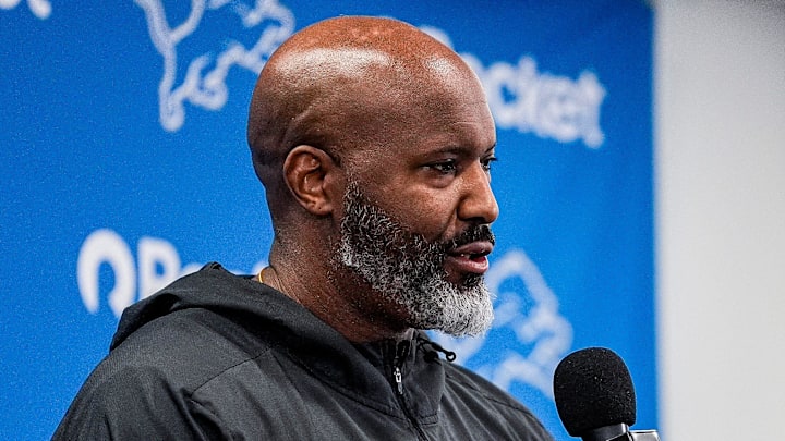 Detroit Lions executive vice president and general manager Brad Holmes.