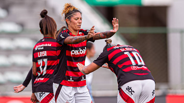 Flamengo enfrenta o América-MG pelo Brasileirão Feminino Flamengo enfrenta o América-MG pelo Brasileirão Feminino