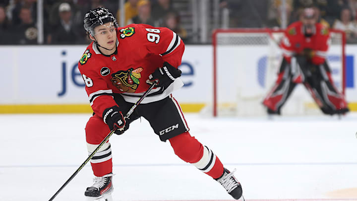 Chicago Blackhawks v Boston Bruins