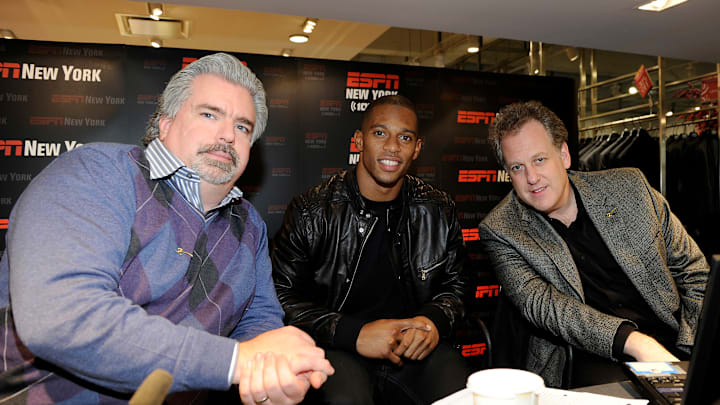 Guy's Night Out With Victor Cruz And Justin Tuck at Lord & Taylor