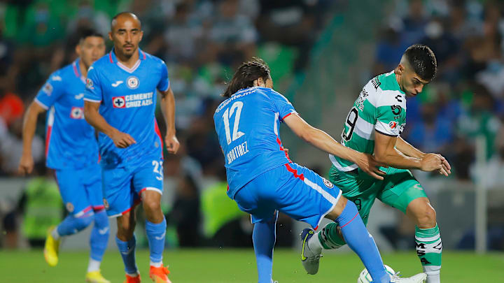 Santos Laguna v Cruz Azul - Torneo Apertura 2022 Liga MX