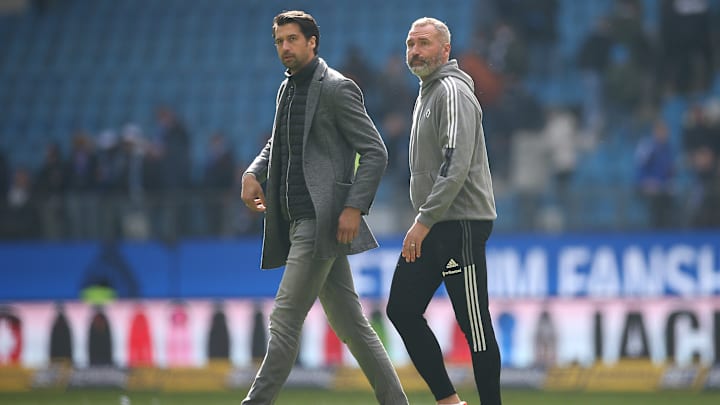 Jonas Boldt und Tim Walter wollen mit dem HSV langfristigen Erfolg