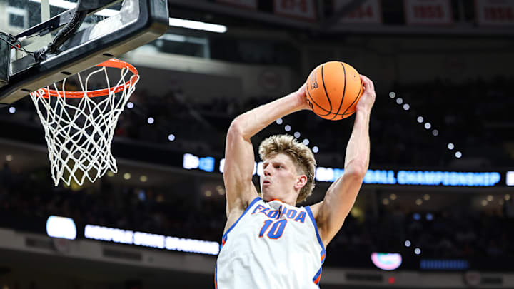 Florida Gators forward Thomas Haugh is being thrust into the starting lineup this season.