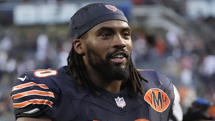 Chicago Bears offensive tackle Braxton Jones