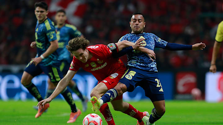 Las posibles alineaciones de América vs Toluca