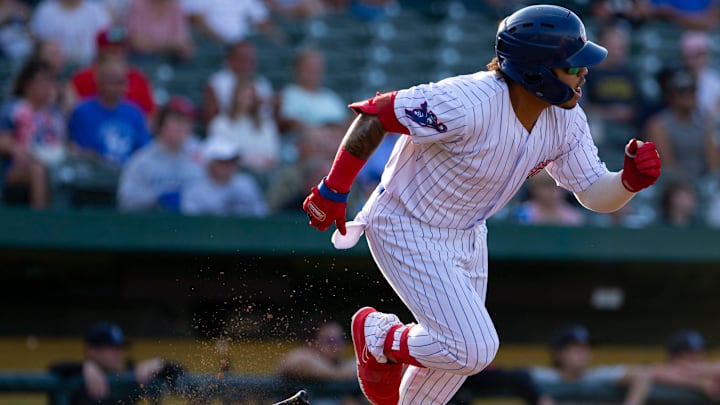 Yohendrick Pinango during the South Bend Cubs v. Lake County Captains game on Thursday, July 28, 2022.
Cubs7282022 15 Yohendrick Pinango during the South Bend Cubs v. Lake County Captains game on Thursday, July 28, 2022.
Cubs7282022 15