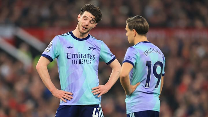 Arsenal were held to a draw at Old Trafford