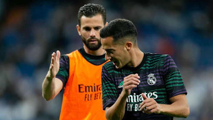Nacho Fernandez mit Lucas Vazquez