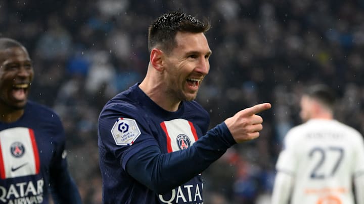 Messi con el PSG 