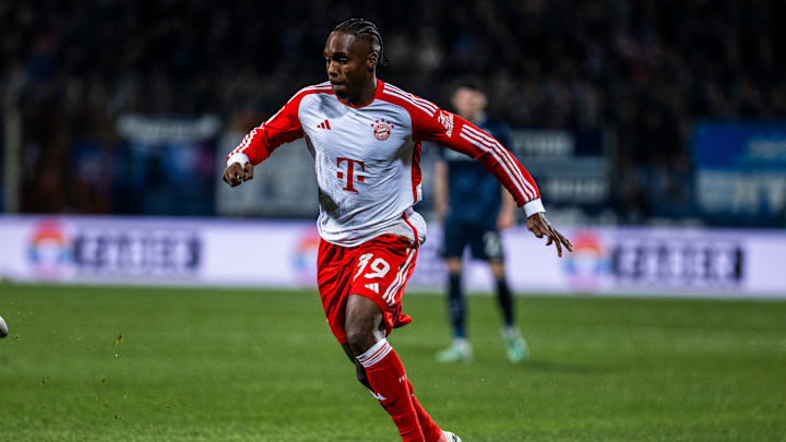 Mathys Tel is yet to start for Bayern Munich in the Bundesliga this season.