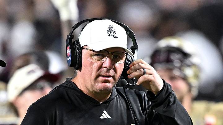 Oct 3, 2026; College Station, Texas, USA; Texas A&M Aggies head coach Mike Elko looks on during a time-out in fourth quarter against the Arkansas Razorbacks at Kyle Field. Mandatory Credit: Maria Lysaker-Imagn Images Oct 3, 2026; College Station, Texas, USA; Texas A&M Aggies head coach Mike Elko looks on during a time-out in fourth quarter against the Arkansas Razorbacks at Kyle Field. Mandatory Credit: Maria Lysaker-Imagn Images