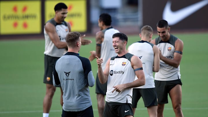 Robert Lewandowski, Marc-Andre ter Stegen Robert Lewandowski, Marc-Andre ter Stegen