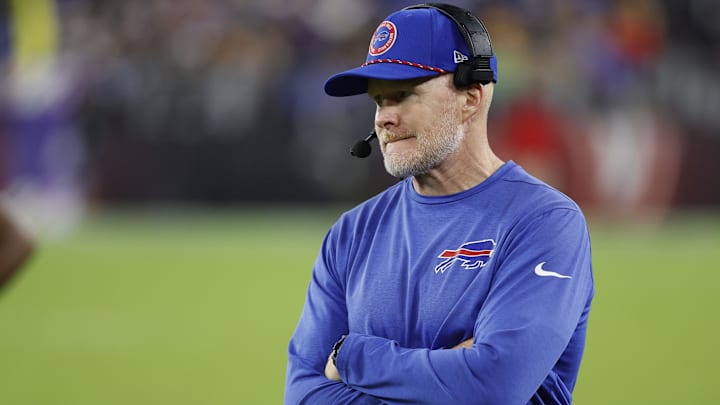 Buffalo Bills head coach Sean McDermott.