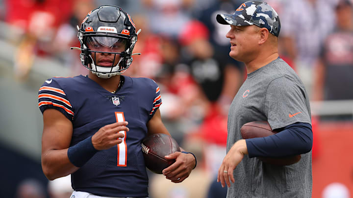  Chicago Bears, Luke Getsy, Justin Fields