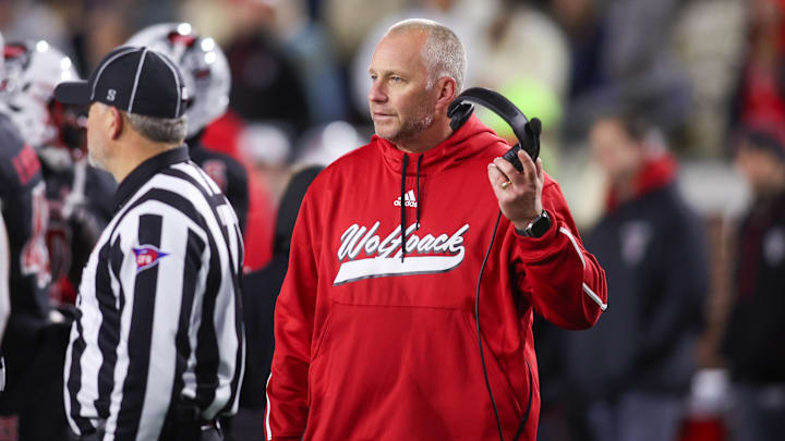 NC State football head coach Dave Doeren NC State football head coach Dave Doeren