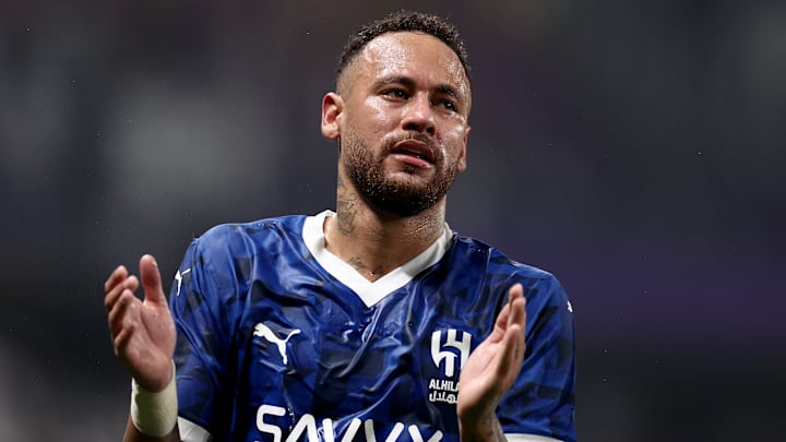 Neymar disputou o primeiro jogo dele em 2024