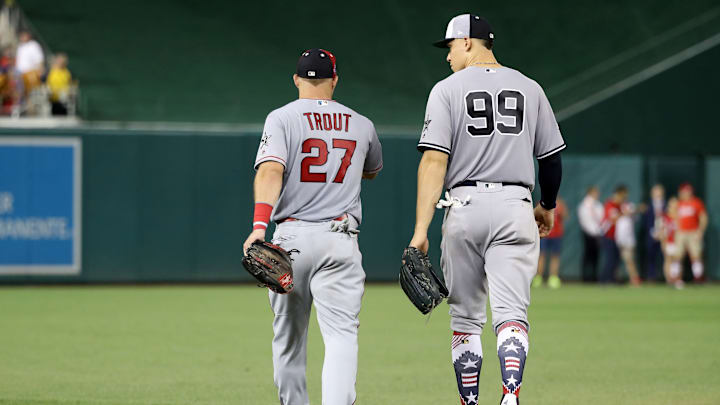 Muchos están comparando los contrato de Mike Trout y Aaron Judge 