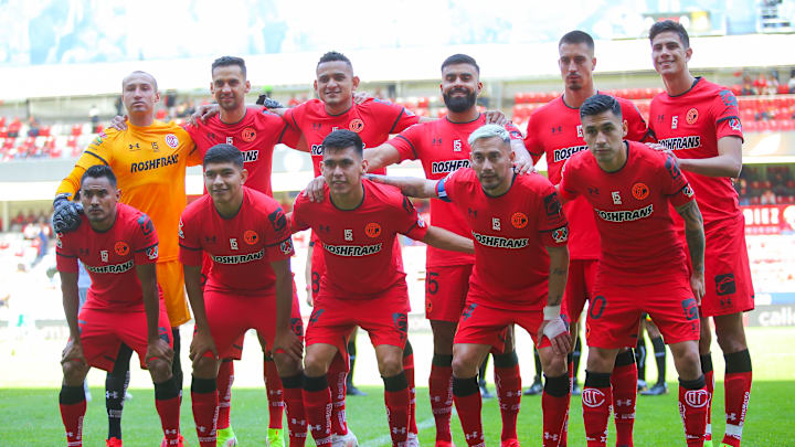 Jugadores del Toluca.