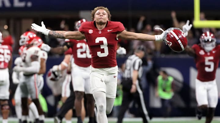 Alabama Crimson Tide wide receiver Jermaine Burton (3)