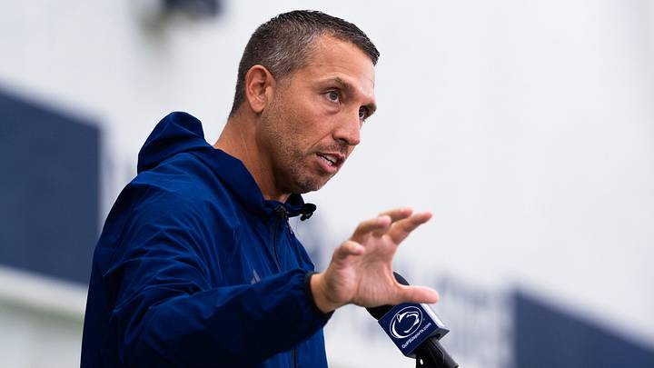 Penn State football head coach Matt Campbell Penn State football head coach Matt Campbell