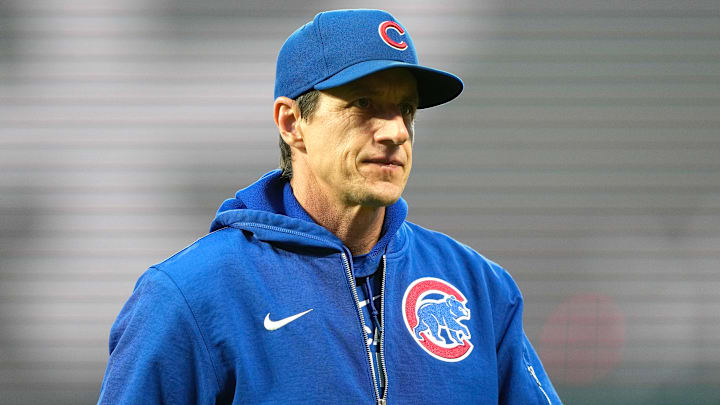 Chicago Cubs manager Craig Counsell