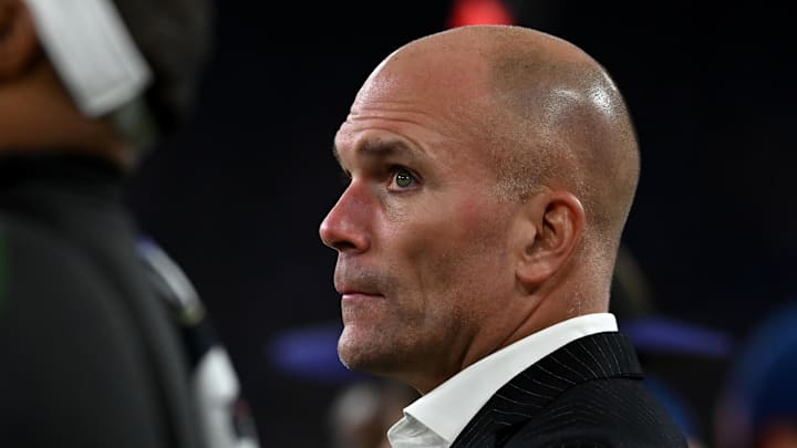 Baltimore Ravens general manager Eric DeCosta