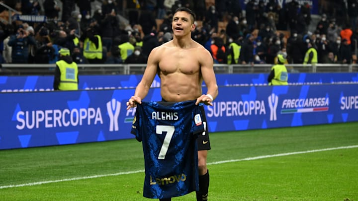 L'esultanza di Alexis Sanchez