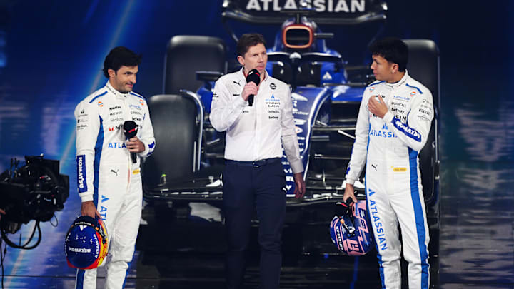 Carlos Sainz, James Vowles, Alexander Albon, Williams, Formula 1 Carlos Sainz, James Vowles, Alexander Albon, Williams, Formula 1