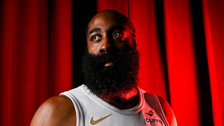 Sep 28, 2026; Cleveland, OH, USA; Cleveland Cavaliers guard James Harden (1) poses for a photo during media day at Rocket Arena. Mandatory Credit: Ken Blaze-Imagn Images Sep 28, 2026; Cleveland, OH, USA; Cleveland Cavaliers guard James Harden (1) poses for a photo during media day at Rocket Arena. Mandatory Credit: Ken Blaze-Imagn Images