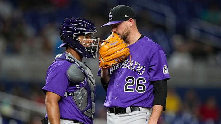 Austin Gomber returns to to Colorado's rotation after compiling a 9.00 ERA in June