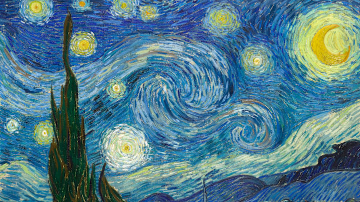 ‘The Starry Night’ by Vincent van Gogh.