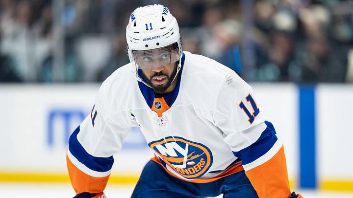 Jan 21, 2026; Seattle, Washington, USA; New York Islanders forward Anthony Duclair (11) is pictured during a game against the Seattle Kraken at Climate Pledge Arena. Mandatory Credit: Stephen Brashear-Imagn Images