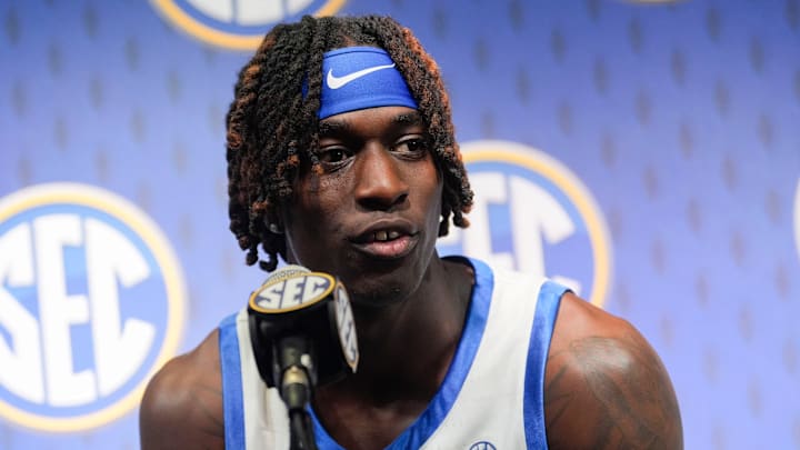 Kentucky guard Denzel Aberdeen spent the previous three seasons with the Florida Gators.