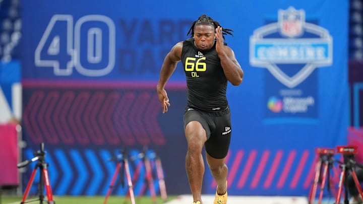 Texas defensive lineman Barryn Sorrell had the highest Relative Athletic Score among the Packers' draft picks.