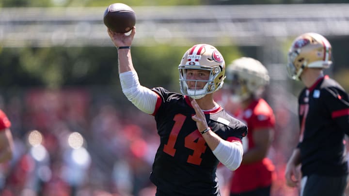 San Francisco 49ers quarterback Brock Purdy (14)
