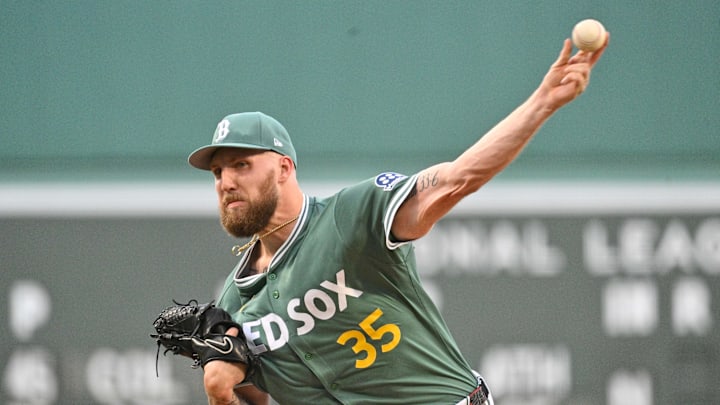 The Red Sox are favored with Garrett Crochet on the mound.