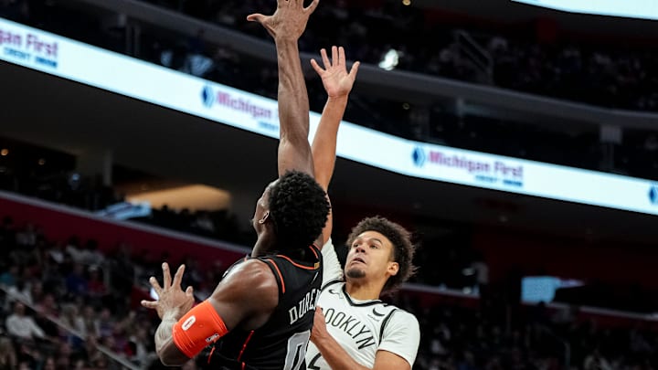 Brooklyn Nets v Detroit Pistons