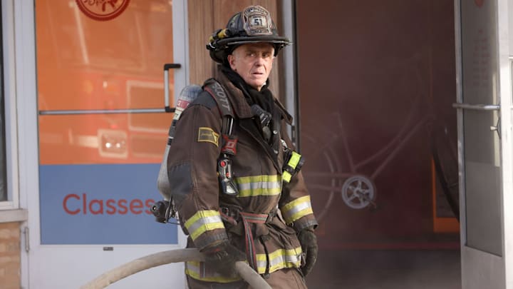 CHICAGO FIRE -- "Call Me McHolland" Episode 12002 -- Pictured: David Eigenberg as Christopher Herrmann -- (Photo by: Adrian S Burrows Sr/NBC)
