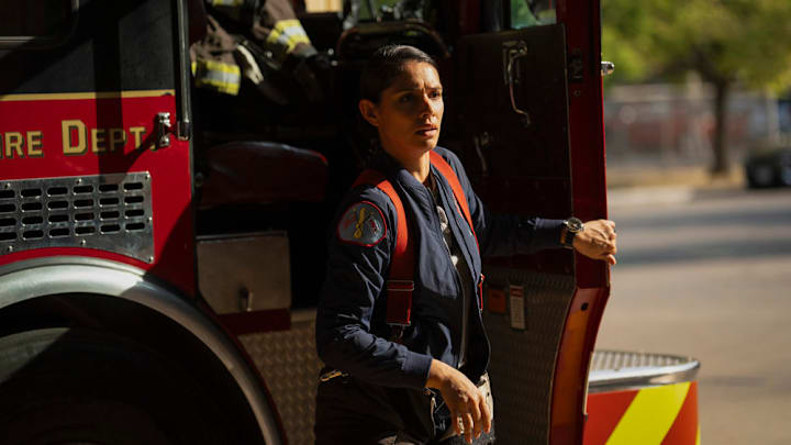 CHICAGO FIRE -- "Birds of Prey" Episode 1306 -- Pictured: Miranda Rae Mayo as Stella Kidd 