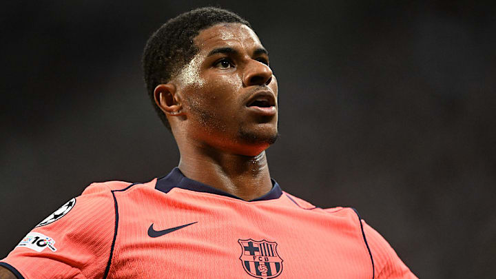 Marcus Rashford has seven goal contributions in 10 appearances for Barcelona.