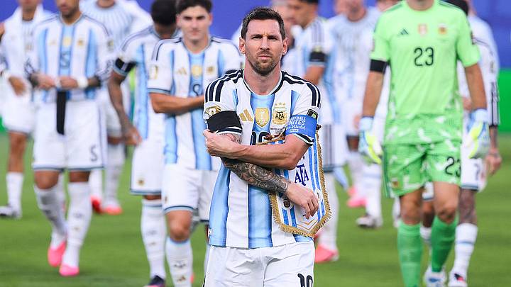 Lionel Messi, capitán de Argentina