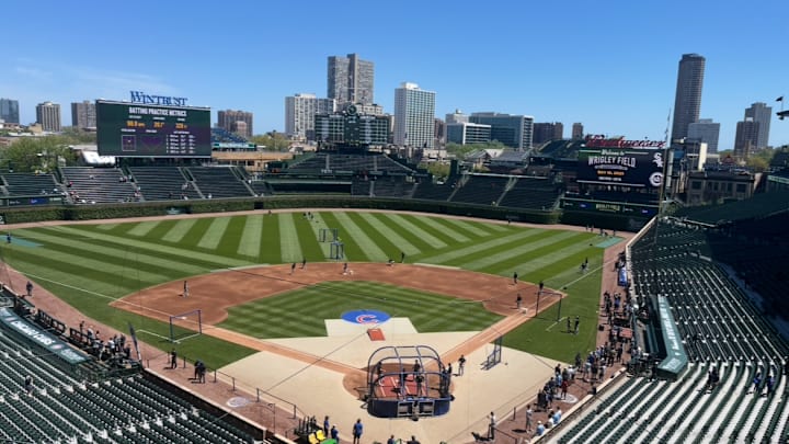 The Chicago Cubs host the White Sox Friday afternoon at Wrigley Field.