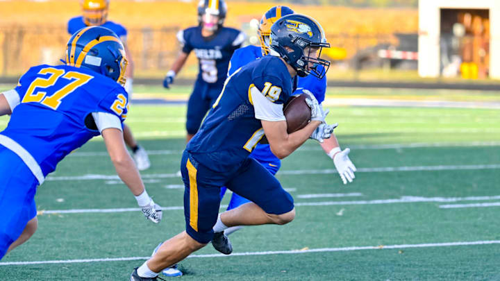 Delta vs Greenfield-Central from Oct. 10, 2025